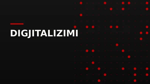Ilustrim grafik me një vitrinë dyqani që shndërrohet në ekran telefoni me ikona rezervimi dhe pagese